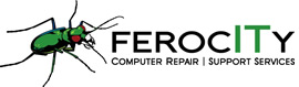 Ferocity Computer Repair & Support Services logo.