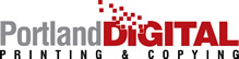 Portland digital Printing and Copying logo.